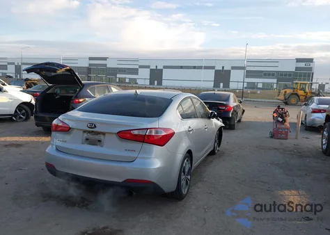 2015 Kia Forte Ex from USA, damaged, VIN KNAFX4A87F5390072